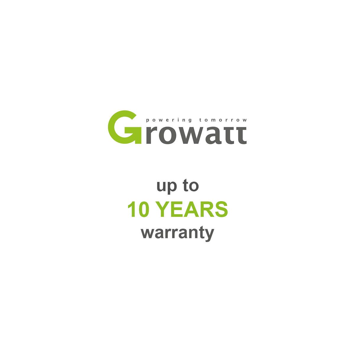 Growatt MAX 80K TL3 Extension de garantie pour 10 ans