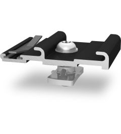 K2 InsertionRail CrossConnector, anodisé noir